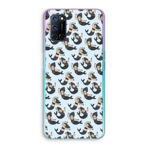 Zeemeermin: Oppo A72 Transparant Hoesje