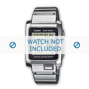 Horlogeband Casio 10223696 Staal 15mm