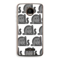 Cats: Motorola Moto Z Force Transparant Hoesje