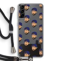 Drake Away: Samsung Galaxy S21 Plus Transparant Hoesje met koord