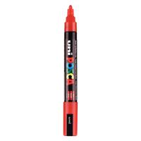 Uni Posca verfmarker pc5m rood - conische punt 2,5 mm