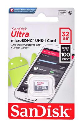 Sandisk Ultra microSDHC flashgeheugen 32 GB Klasse 10