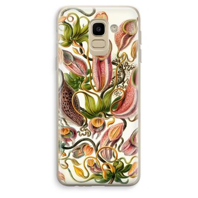 Haeckel Nepenthaceae: Samsung Galaxy J6 (2018) Transparant Hoesje