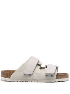 Birkenstock sandales Uji en daim - Blanc