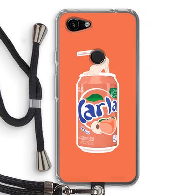 S(peach)less: Pixel 3a Transparant Hoesje met koord