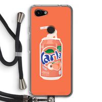 S(peach)less: Pixel 3a Transparant Hoesje met koord