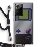 Game On: Samsung Galaxy Note 20 Ultra / Note 20 Ultra 5G Transparant Hoesje met koord