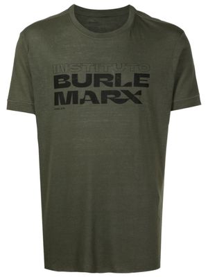 Osklen t-shirt imprimé à col rond - Vert