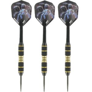 1x Set van dartpijltjes met Tarantula flights 20 grams   -