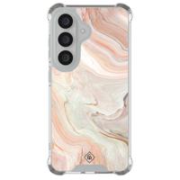 Samsung Galaxy S26 shockproof hoesje - Marmer waves