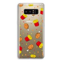 Chicken 'n Fries: Samsung Galaxy Note 8 Transparant Hoesje
