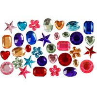 Creativ Company Strasstenen, afm 10-15 mm, 15 gr/ 1 doos