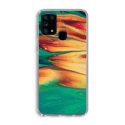 Green Inferno: Samsung Galaxy M31 Transparant Hoesje