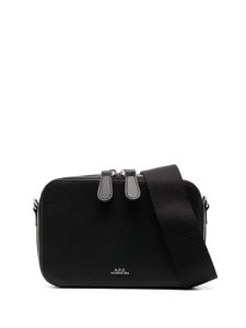 A.P.C. sacoche Soho en cuir - Noir