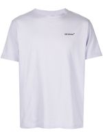 Off-White t-shirt à imprimé Arrows - Violet