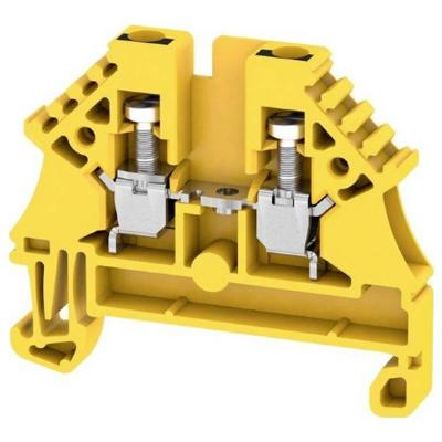 Weidmüller 2429780000 Aardingsklem Schroeven Zwart-geel 1 stuk(s)