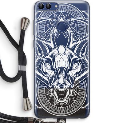 Oh Deer: Huawei P Smart (2018) Transparant Hoesje met koord