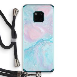 Fantasie pastel: Huawei Mate 20 Pro Transparant Hoesje met koord