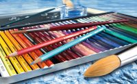 STABILO aquacolor, premium aquarel kleurpotlood, metalen etui met 36 kleuren - thumbnail