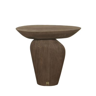 Harshad Bruine Mango Houten Bijzettafel