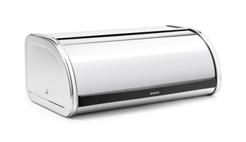 Brabantia broodtrommel met schuifdeksel brilliant steel