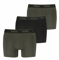 Puma Boxershorts 3-pack Comfort stretch groen