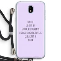 GSM: Samsung Galaxy J5 (2017) Transparant Hoesje met koord