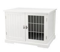 TRIXIE BENCHE HOME KENNEL HOND / KAT WIT 73X53X53 CM - thumbnail