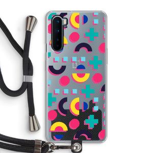8-bit N°2: OnePlus Nord Transparant Hoesje met koord