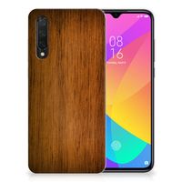 Xiaomi Mi 9 Lite Bumper Hoesje Donker Hout - thumbnail