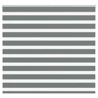 VidaXL Zebra rolgordijn 160x150 cm stofbreedte 155,9 cm donkergrijs