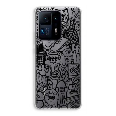 Vexx Black Mixtape: Xiaomi Mi Mix 4 Transparant Hoesje