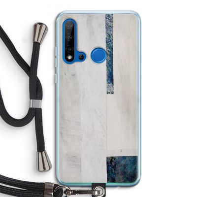 Meet you there: Huawei P20 Lite (2019) Transparant Hoesje met koord