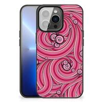 iPhone 13 Pro Max Leuk Telefoonhoesje Swirl Pink