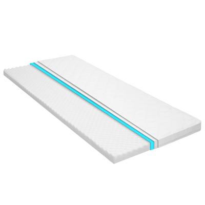 VidaXL Topmatras ei-profiel 6 cm koudschuim 100x200 cm