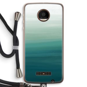 Ocean: Motorola Moto Z Force Transparant Hoesje met koord