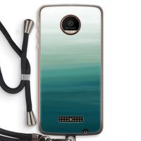 Ocean: Motorola Moto Z Force Transparant Hoesje met koord