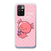 Love You A Lotl: Xiaomi Redmi 10 Transparant Hoesje