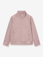 MATBERKAN MINI A TURE fleece jas voor kinderen met ritssluiting oudroze