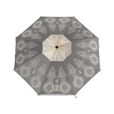 Strandparasol Grijs Ø 180 cm SPF50+ Boho