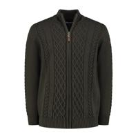 Travelin&apos; Men - mock neck - Groen - Maat M