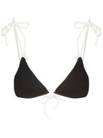 Clube Bossa haut de bikini à design bicolore - Noir - thumbnail