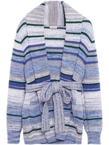 Simkhai cardigan Keenan à taille ceinturée - Gris