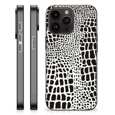 iPhone 15 Pro Max Dierenprint Telefoonhoesje Slangenprint