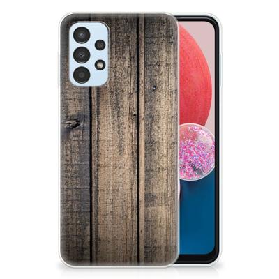 Samsung Galaxy A13 4G | Bumper Hoesje | Steigerhout
