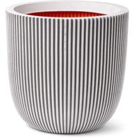 Bolbloempot - CAPI EUROPE - GROOVE NL - 43 x 41 cm - Ivoor