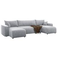 NADUVI Collection U-slaapbank Rosco ribstof