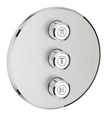 Opbouwdeel GROHE Smartcontrol Volume, Rond (3X) Opbouwdeel GROHE Smartcontrol Volume, Rond (3X)