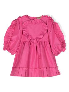 Stella McCartney Kids robe cœur - Rose