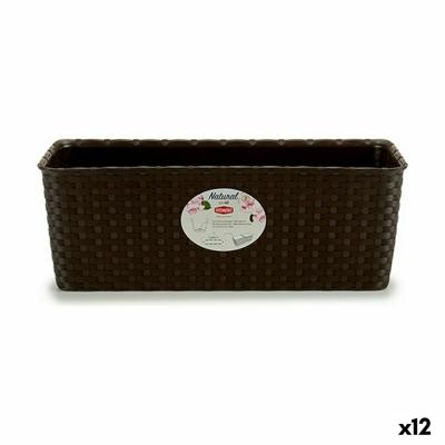 Plantenbak Stefanplast Plastic 39 x 13,5 x 15,5 cm (12 Stuks)